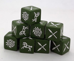 SAGA Barbarian Dice - Gauls / Iberians / Numidians