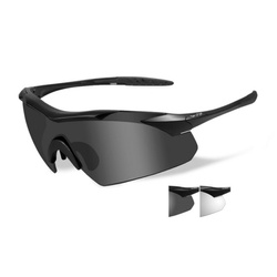 Okulary czarne Wiley X VAPOR smoke/clear