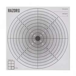Tarcza strzelecka RazorGun 14x14cm czarny środek