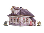 MICRO ART - WW2 Ostfront Village Whitewashed Dacha (1) (28mm)