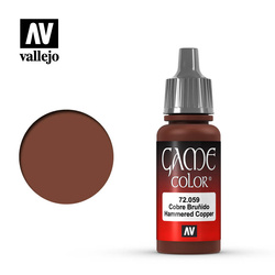 Vallejo: 72.059 - Game Color - Metallic - Hammered Copper (18 ml)