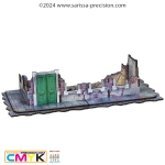 SARISSA PRECISION - Destroyed City Ground Floors - Corners x2 - Full Colour