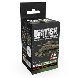 AK Interactive British Army AFV Colors. North-West Europe 1944-1945