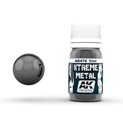 AK Interactive XTREME METAL STEEL 30ML