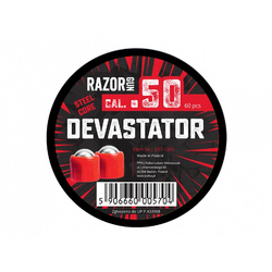 Kule metalowe Devastator Kal. .50 50szt. RazorGun