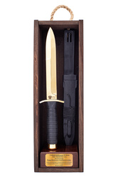 Nóż wz.98 GOLD w skrzynce pionowej