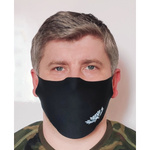 Maseczka Męska Czarna L